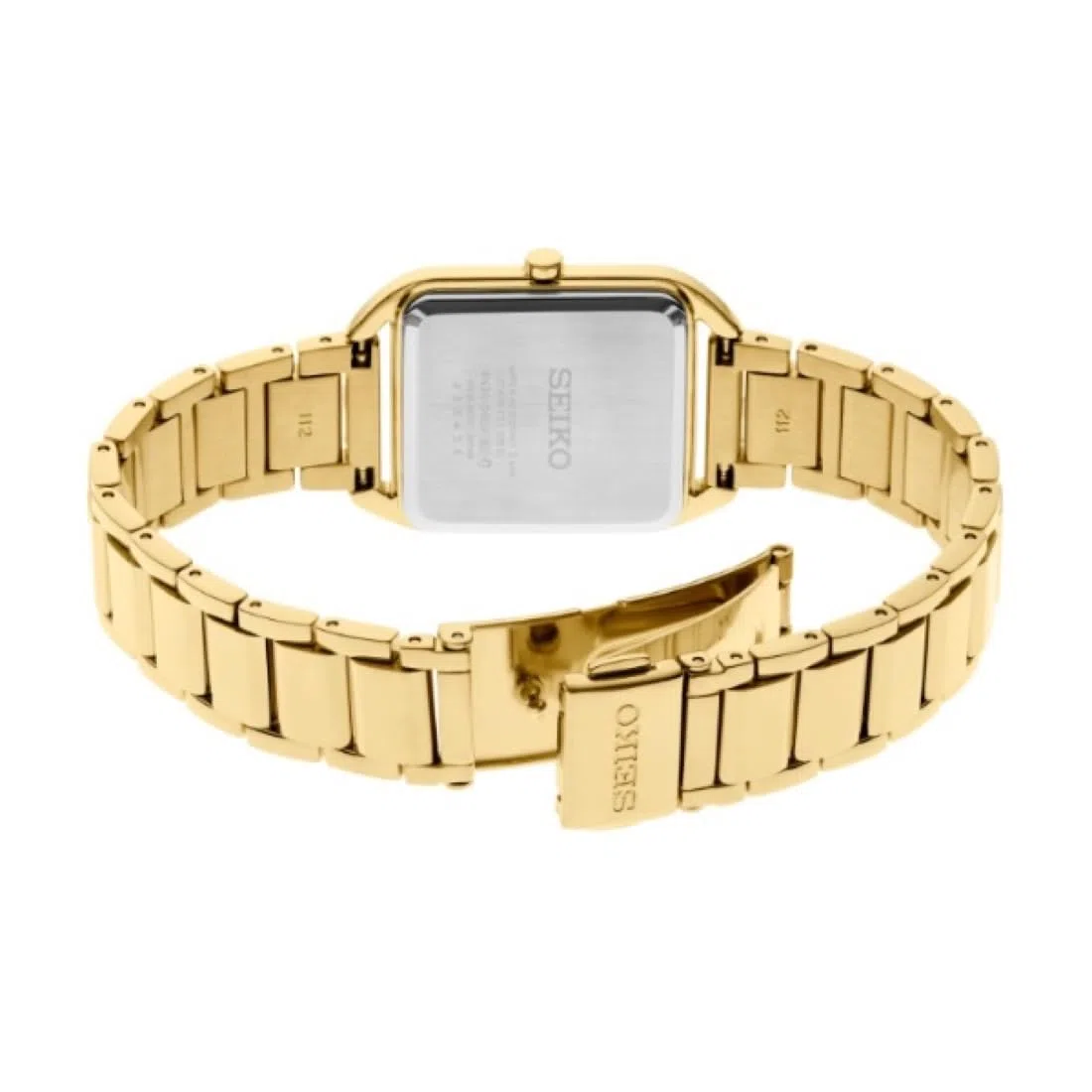 Seiko Reloj Analógico para Mujeres de Cuarzo con Correa en Acero Inoxidable