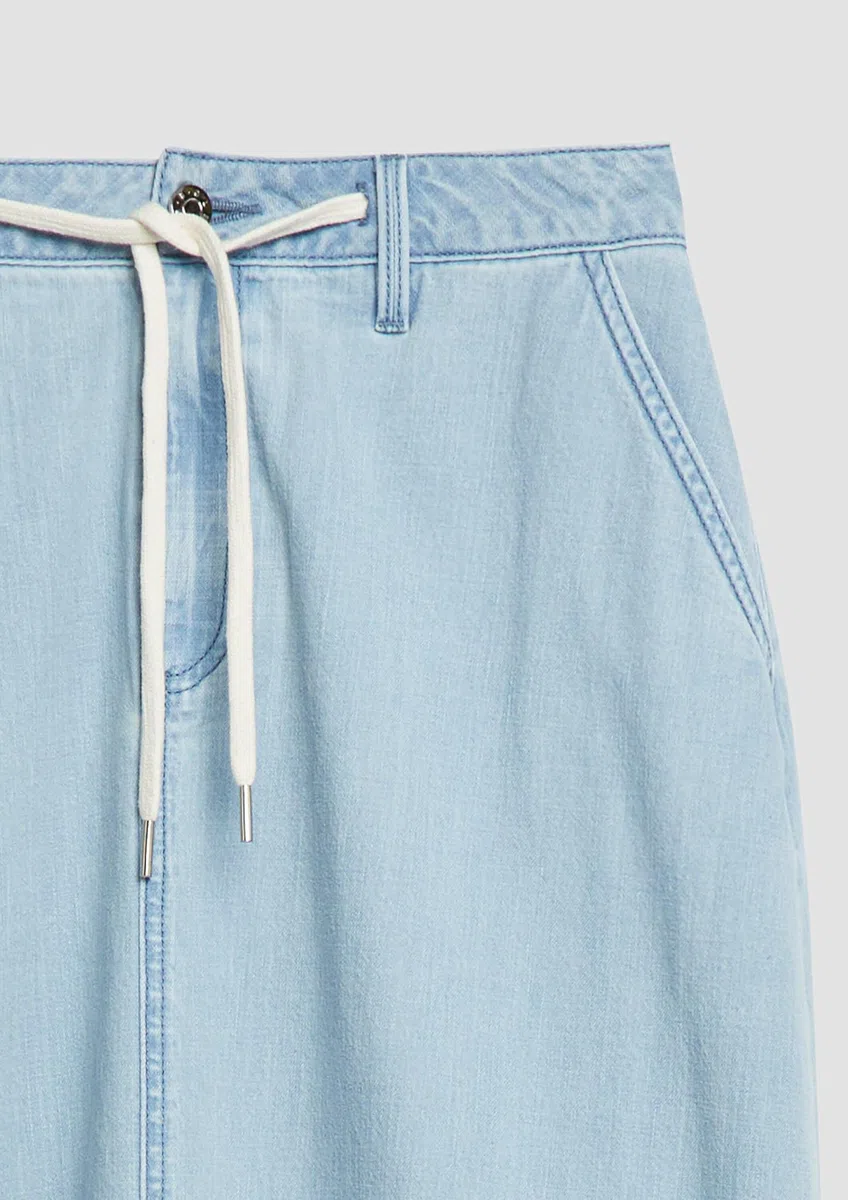 s.Oliver 2179826 Falda Vaquera Midi Mujer