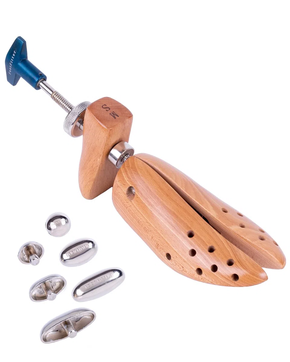 FootFitter Premium Professional 2-Way Shoe Stretches, Length & Width, Strong & Heavy Duty Construction