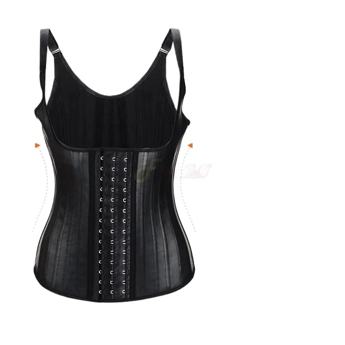 Fajas Reductoras Mujer Body de Mujer, Moldeador de Cuerpo, corsé con Tirantes, Ropa Moldeadora, Chaleco Deportivo Moldeador(Black,XS)