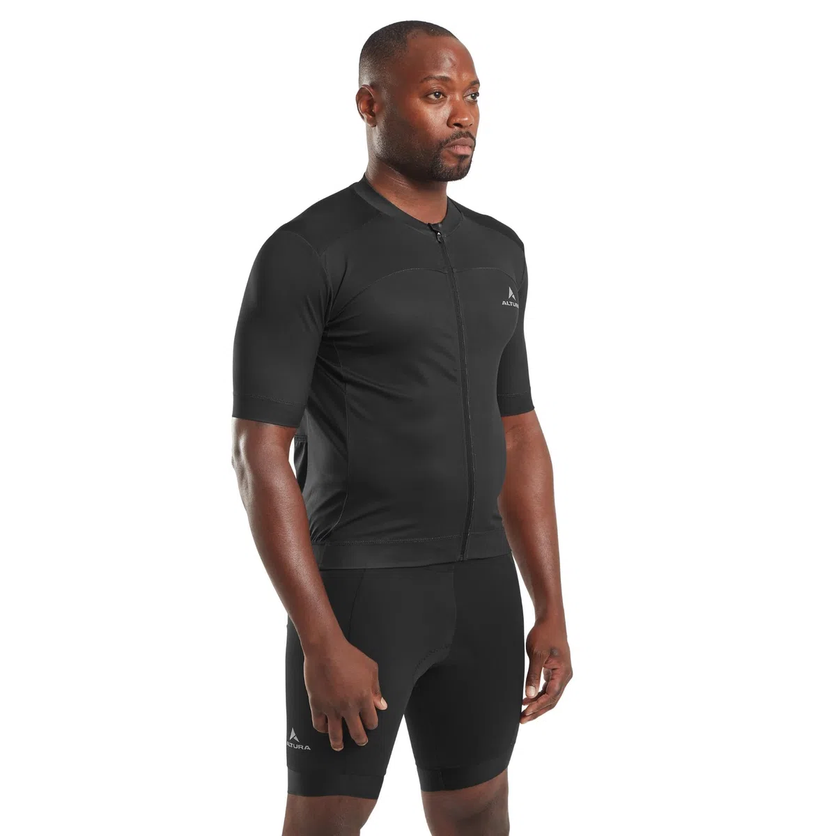 Altura Airstream Maillot Ciclismo Manga Corta Hombre - Maillot Bici Carretera Ligero Transpirable, Tejido Evacuación Humedad, 3 Bolsillos, Cremallera - Carretera, Gravel y MTB