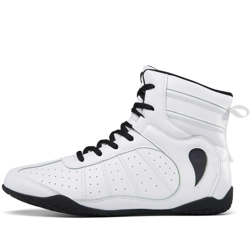 Botas De Boxeo para Hombre Y Mujer, Boxeadores De Moda, Zapatillas De Deporte, Cuero Transpirable, Combate, Lucha Libre, Zapatos De Fitness