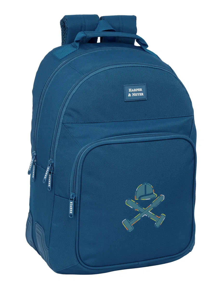 Safta HARPER & NEYER - Mochila Escolar Infantil, Ideal para Niños de Diferentes Edades, Cómoda y Versátil, Calidad y Resistencia, 32x15x42 cm