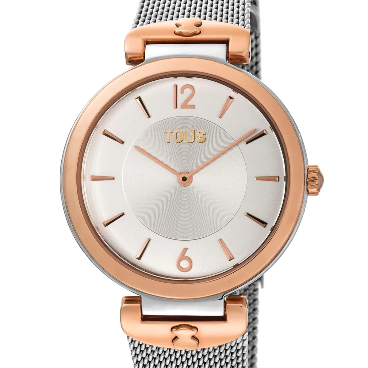 TOUS Watches s-Mesh Reloj para Mujer Analógico de Cuarzo con Brazalete de Acero Inoxidable 700350285