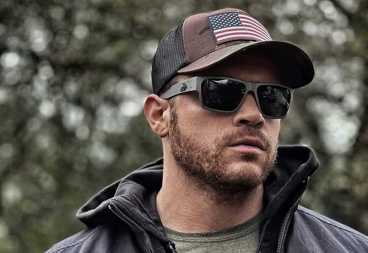 Gatorz Delta - Lentes de sol polarizados de aluminio hechos a mano, fabricados en los Estados Unidos