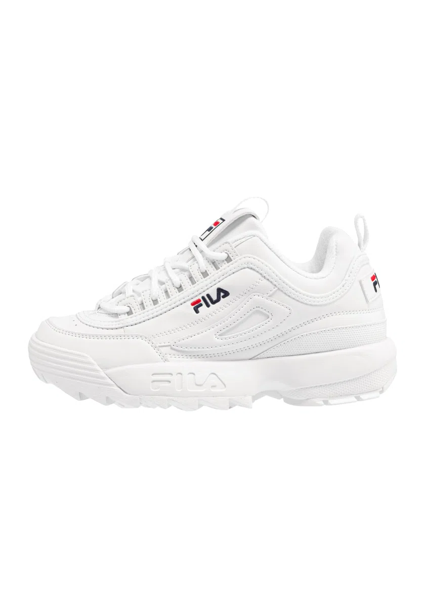 Fila Disruptor Wmn, Zapatillas Mujer, White Electric Purple, 40 EU