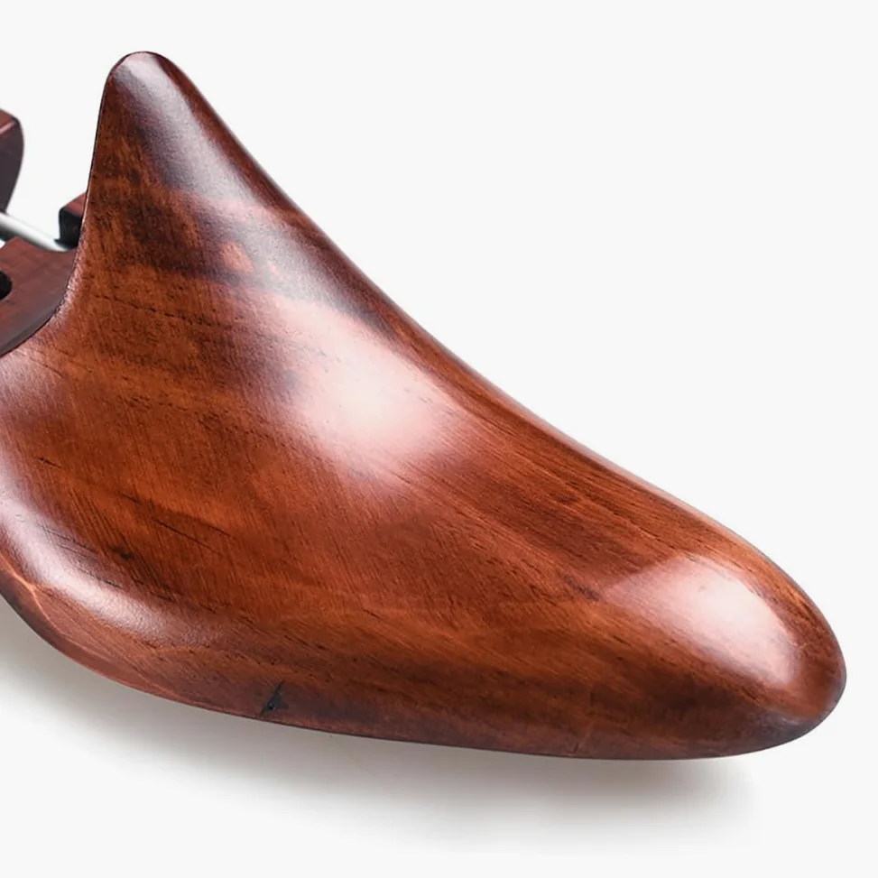 Horma Ajustable para Zapatos, Camilla Zapatero Regulable De Madera con Asa Marrón Tallas 39-46(41 to 42)