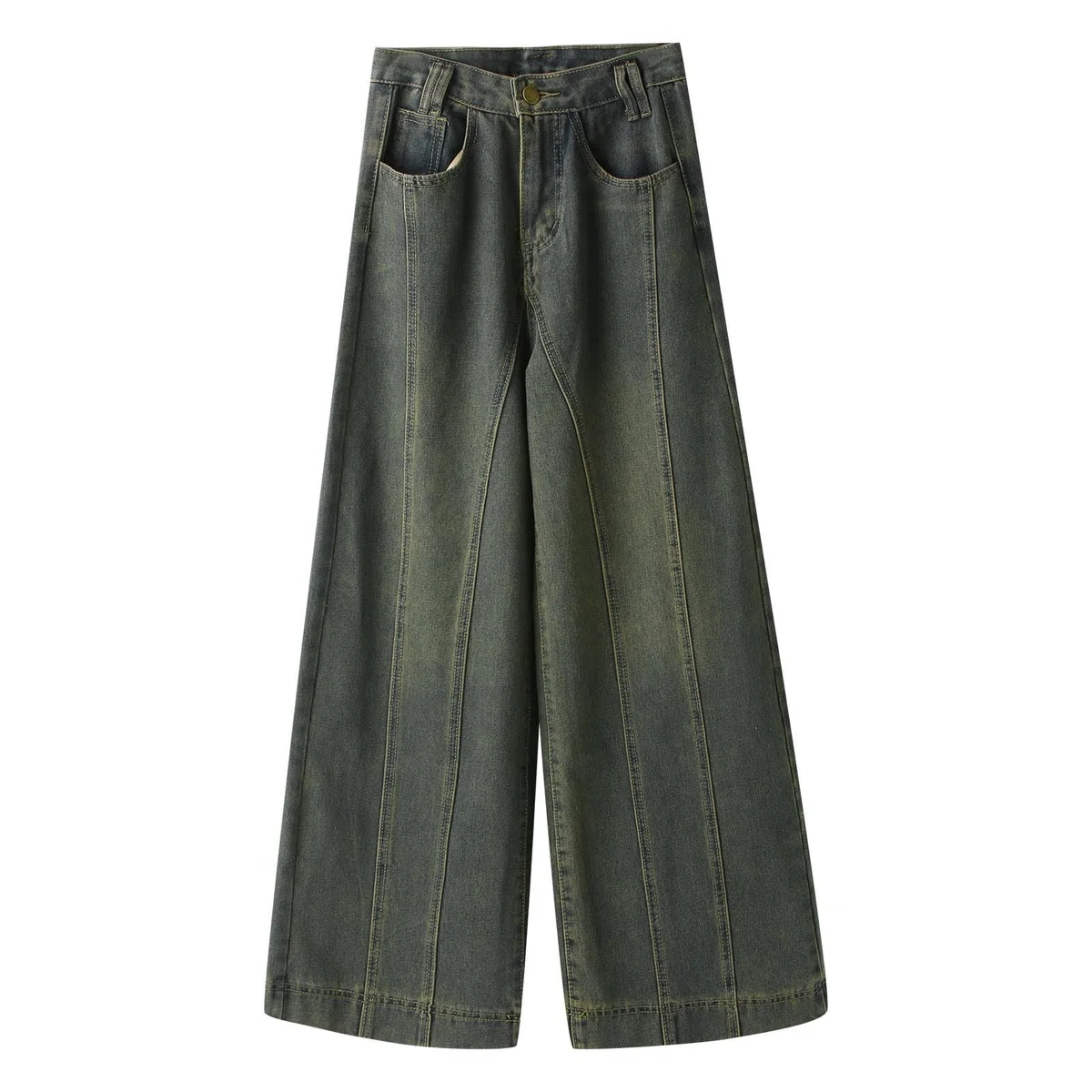Ropa Mujer Pantalón Vaquero Tejanos Baggy Pantalones Casual Tallas Grandes Vaqueros Ancho Primavera Elasticos Jeans Ligero Rectos Invierno