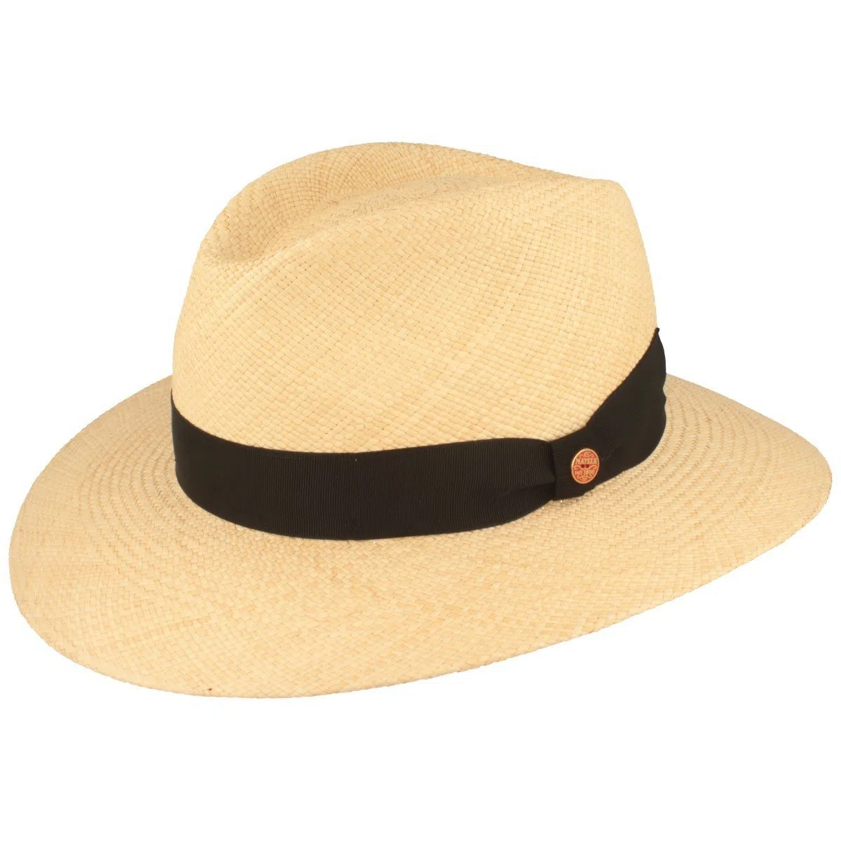 Mayser Sombrero original de Panamá | Sombrero de paja | Sombrero de verano de Ecuador – Tradicional Trenzado a mano – Protección UV 40 – Resistente al agua – Resistente a roturas