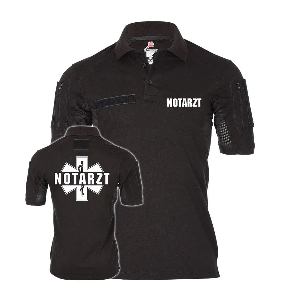 Polo táctico de emergencia, servicio de rescate Sani sanitario médico, Doktor Shirt#38726