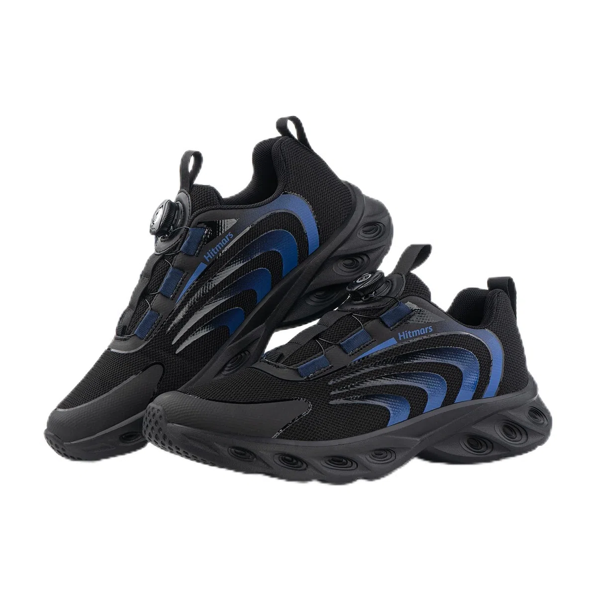 Hitmars Zapatos de Caminar Malla Transpirable con Puntera Ancha Cordones