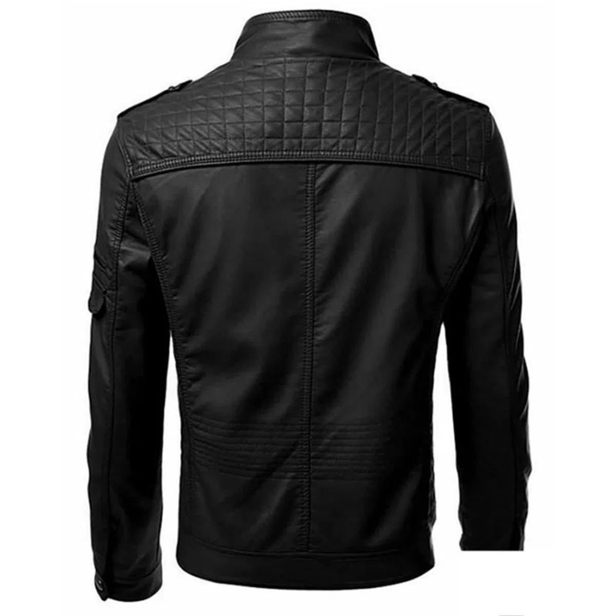 Chaqueta De Imitación De Cuero, Chaqueta para Hombre Acanalada Algodón De Transición Cazadora Moda Casual Chaqueta De Invierno para Hombre Acolchada (Color : Red, Size : 3XL)