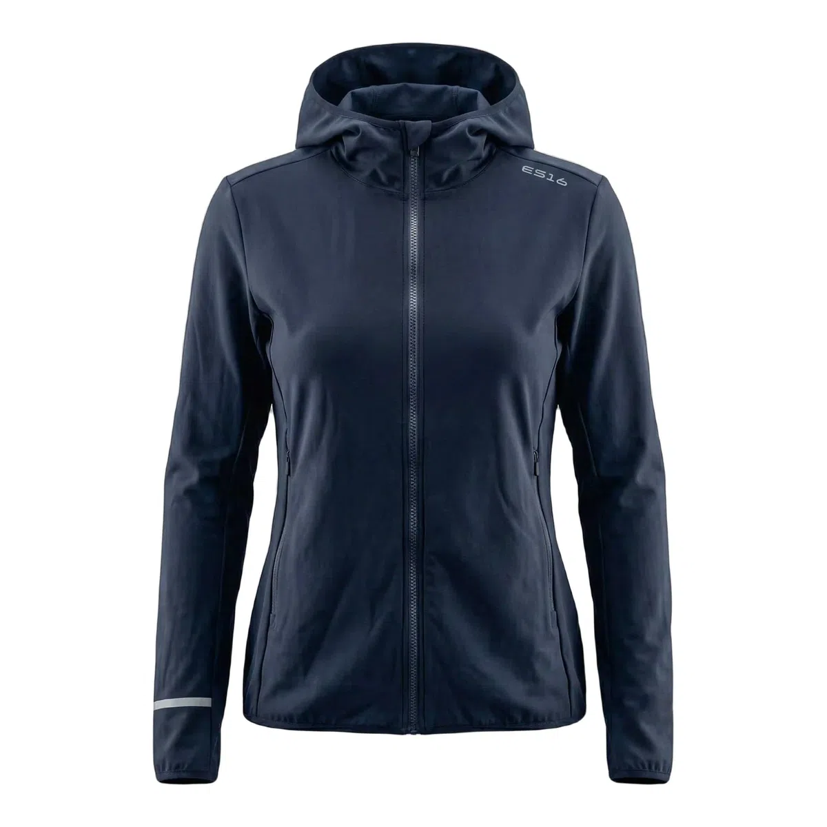 Løbejakke Soft Element Chaqueta Running Mujer | Cortavientos Ligera y Transpirable con Cremallera Completa para Correr y Ciclismo