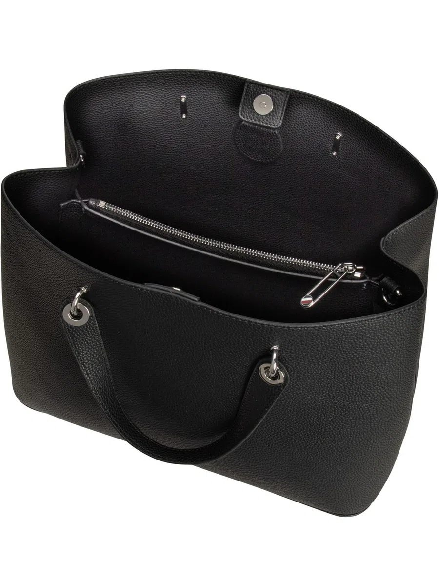 Tommy Hilfiger Bolso Satchel Mujer Emblem con correa desmontable