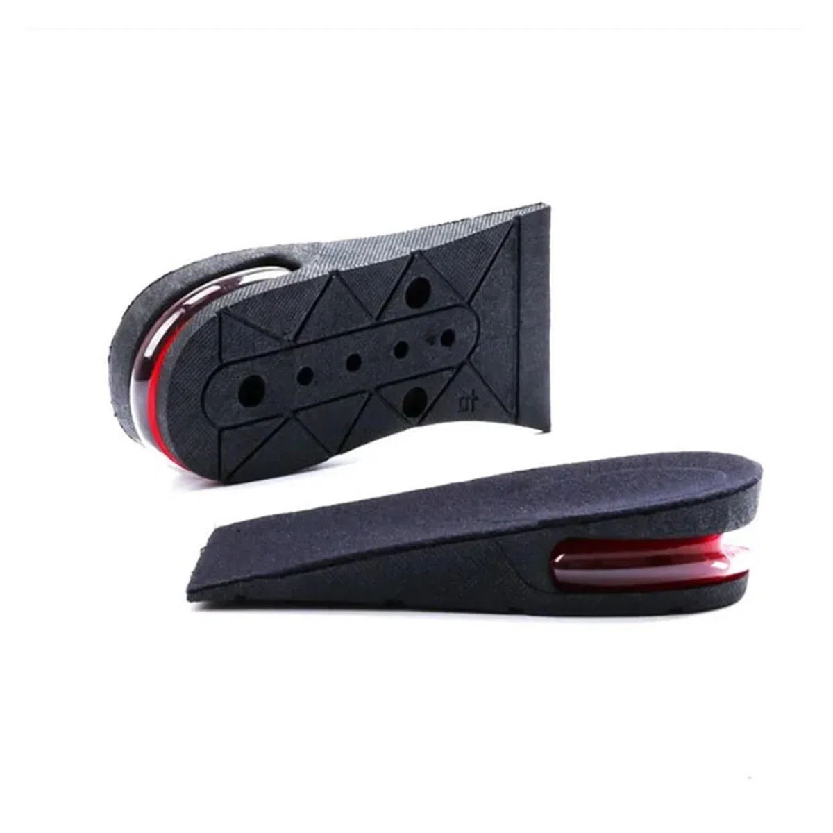 Plantillas para aumentar la estatura 3 pares de plantillas aumento altura for hombres y mujeres, zapatos con elevador, cojín, zapatillas deporte unisex, inserto elevación del talón(Heighten 7.5cm)