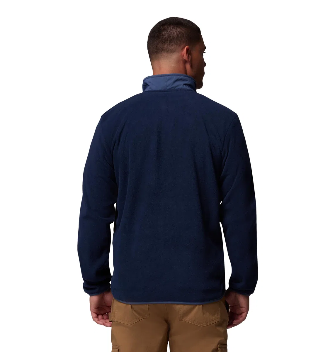 Columbia Sequoia Grove - Chaqueta de forro polar con cremallera completa para hombre, azul marino, azul oscuro, talla M