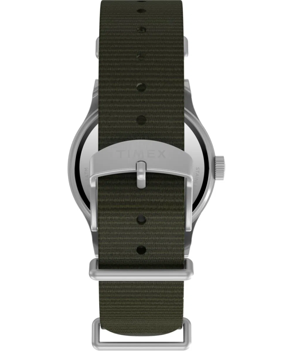 Timex Reloj de Pulsera analógico para Hombre MK1, Verde, Pulsera