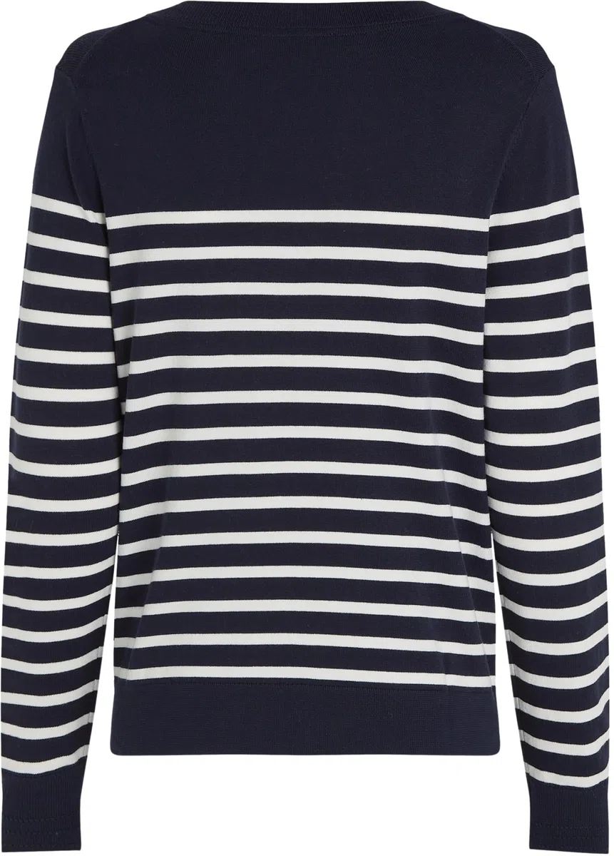 Tommy Hilfiger Jersey Mujer Jersey V-Neck Cárdigan de Punto