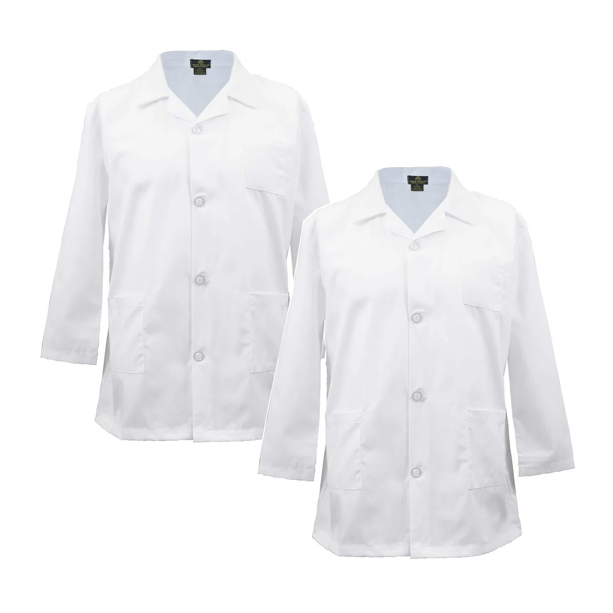 Natural Uniforms niño Bata de laboratorio 43621 2pk blanca