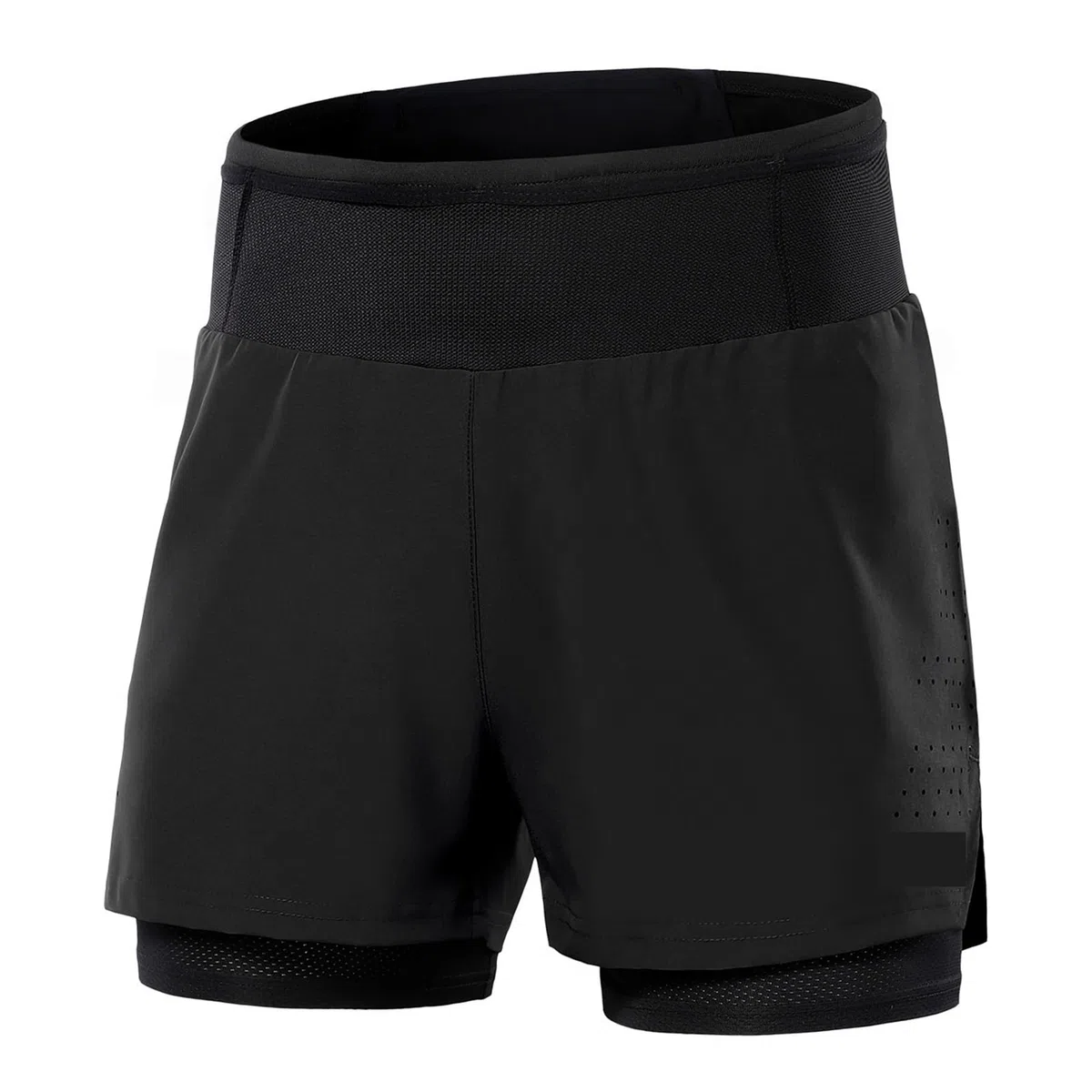 Mallas Cortas Hombre Pantalones Cortos Deportivos 2 en 1 for Hombre, de Cintura Alta, con Bolsillos, for Gimnasio, Trotar y Tenis
