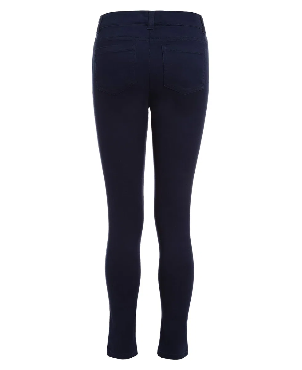 Nautica School Uniform Stretch Twill Skinny Leg Pant Pantalones para Niñas