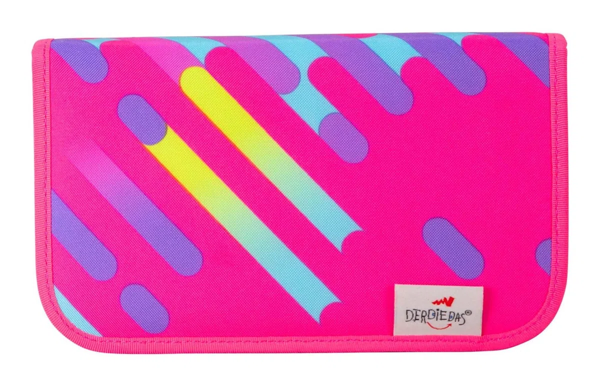 DerDieDas ErgoFlex Easy Exklusiv Neon Schulranzenset 5-Teilig Punkie
