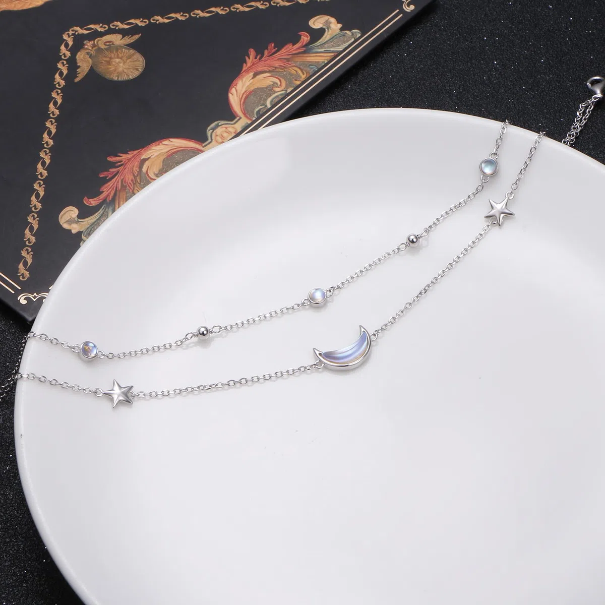 Tobilleras para mujer, delicadas mariposas, infinito, mal de ojo, tortuga marina, pulseras de tobillo en capas, impermeables, ajustables, con cuentas, para verano, playa, joyería de regalo, 9