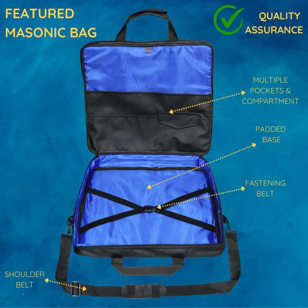 Masonic Provincial Rank Regalia Case | Masonic Provincial Regalia Bolsa de transporte