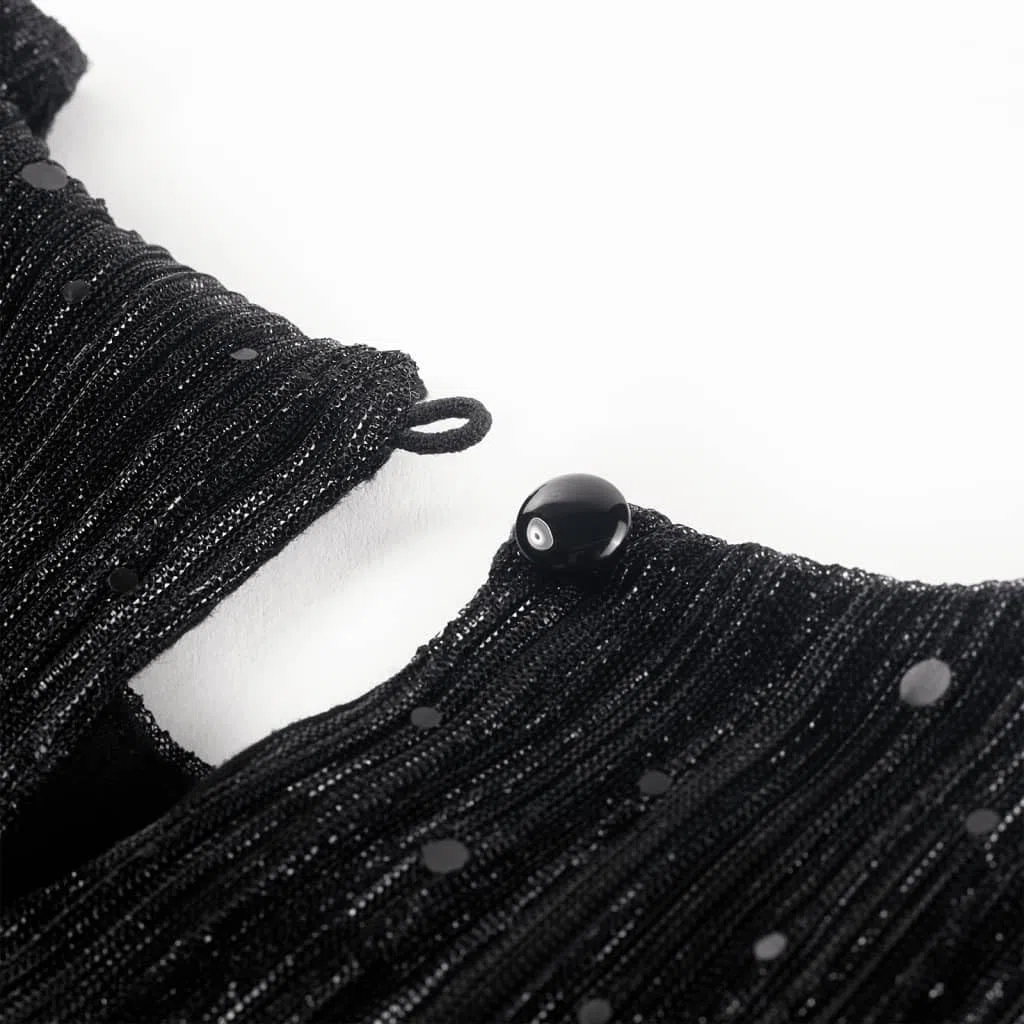 Vestido infantil de manga larga negro 92, vestido de verano transpirable para niña, algodón, vestido de fiesta para niñas con lentejuelas, cuello redondo, vestido suave para niños de 1,5 a 2