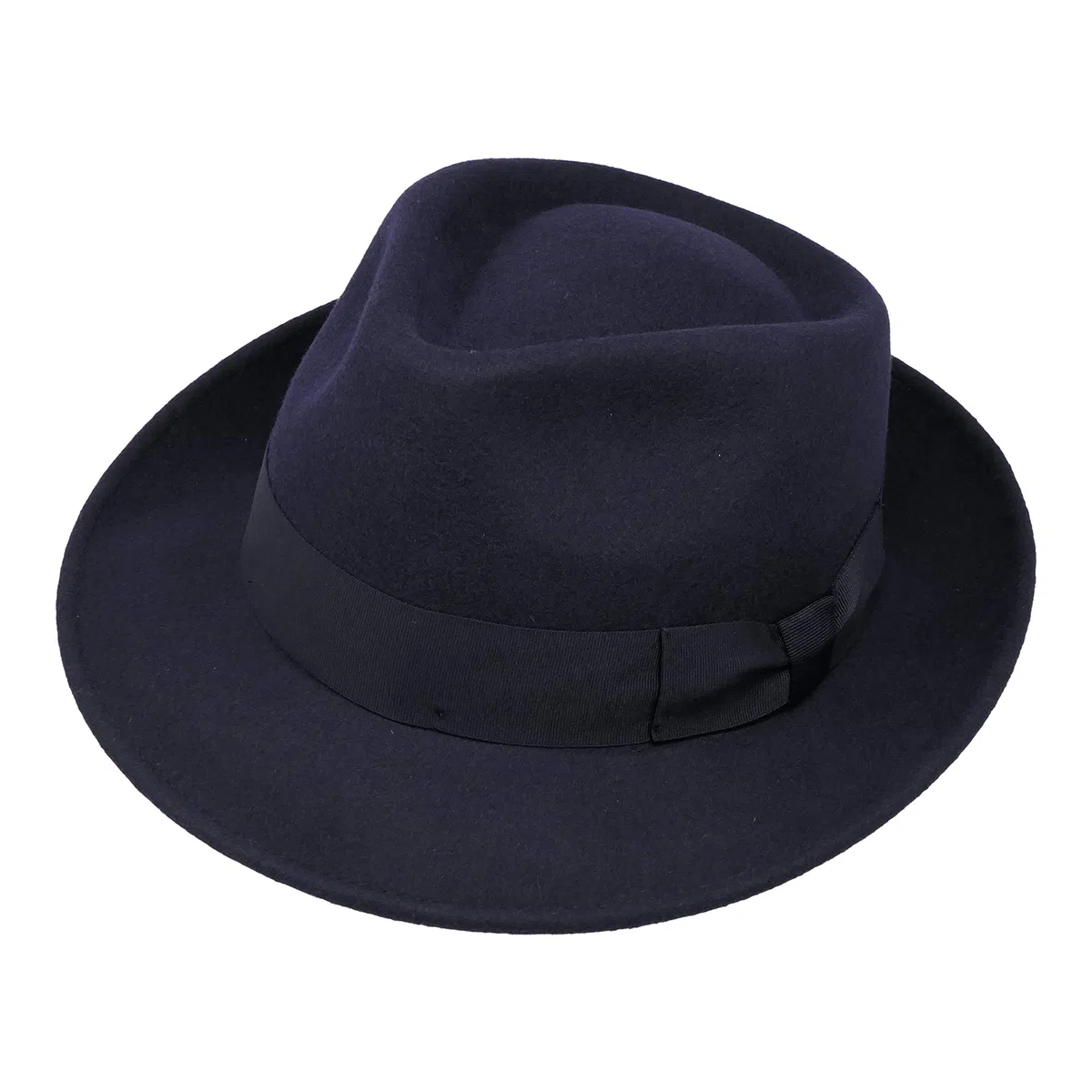 BORGES & SCOTT B&S Premium Doyle – Sombrero de lágrima Fedora - 100% Fieltro de Lana - Enrollable para Viajes - Resistente al Agua - Unisex
