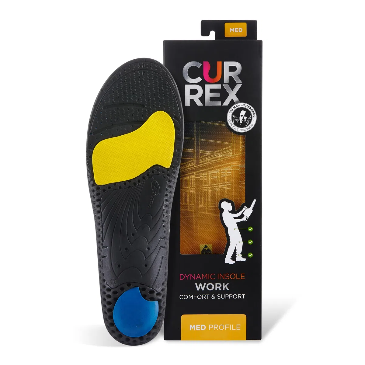 currex Plantilla WorkPro para zapatos de trabajo - Actualice sus zapatos de seguridad.