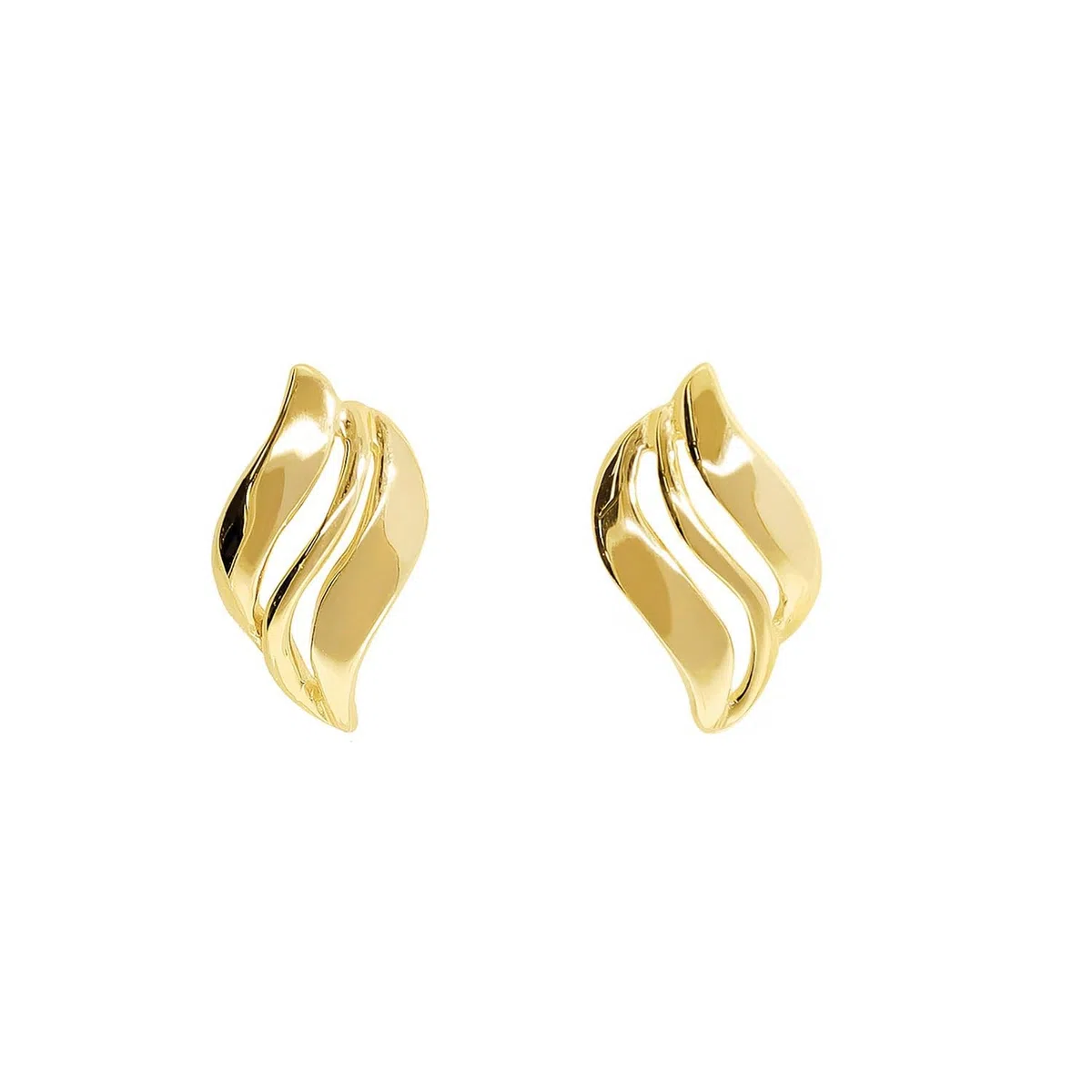 Lucchetta - Pendientes Oro amarillo de 14 quilates para Mujer