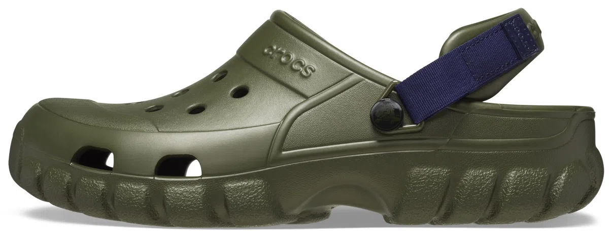 Crocs Unisex Adulto Offroad Sport Clog Zueco, Army Green/Navy, 45/46 EU