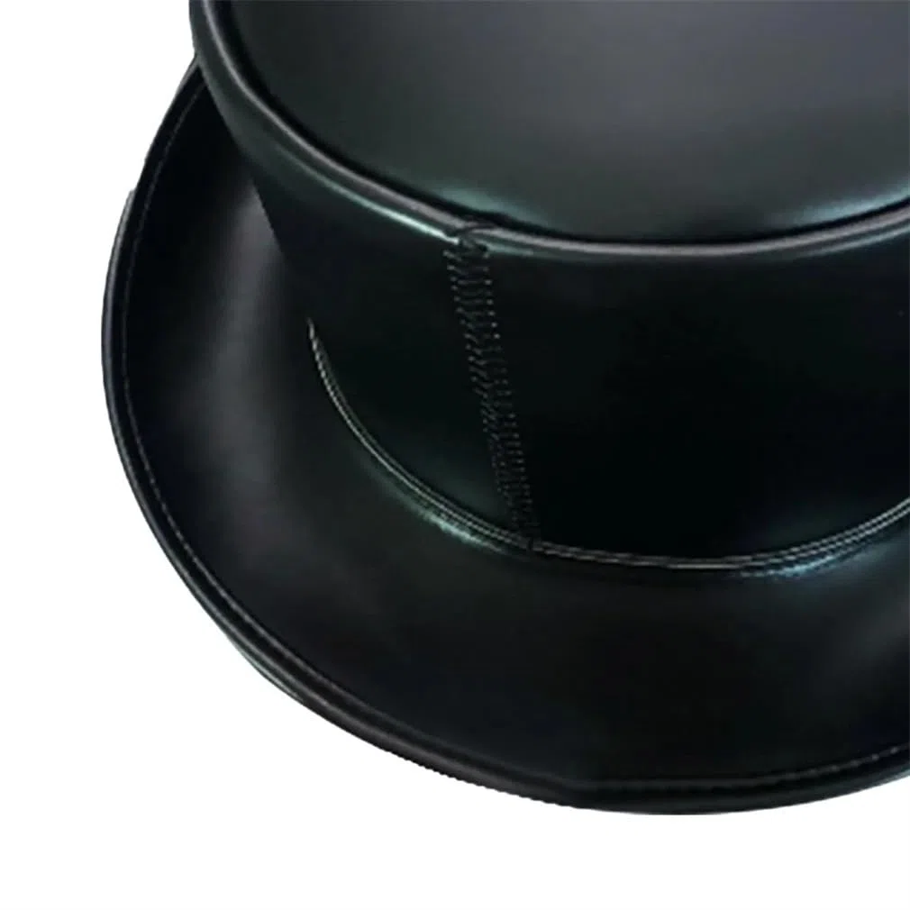 SaoBiiu Sombrero de piel sintética para hombre y mujer, para adultos, estilo steampunk, divertido sombrero para fiesta, viajes, club nocturno