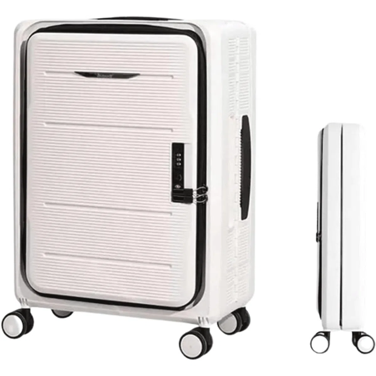 Maleta Maletas Plegables, Equipaje a Cuadros, Carrito Ajustable, Equipaje de Mano, Maleta con Apertura Frontal, Maleta con Ruedas Universal Bolsas de Viaje