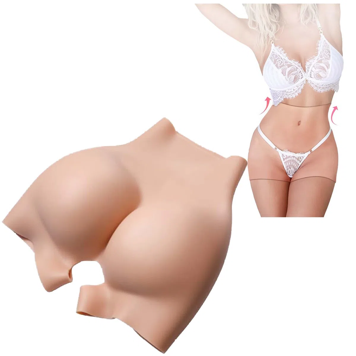 Adima Bragas De Silicona Fajas Reductoras Pantalones Cortos Transpirables Moldeadores De Gluteos,Marrón,Basics