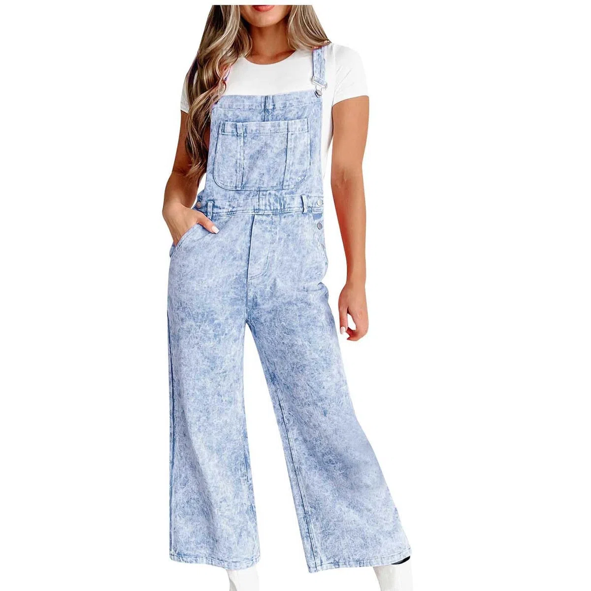 Mono Mujer Peto Vaquero Macacao Fiesta Overol Casual Talla Grande De Trabajo Tezano Deportivo Hippie Elegante Largos Informal Formal Anchos