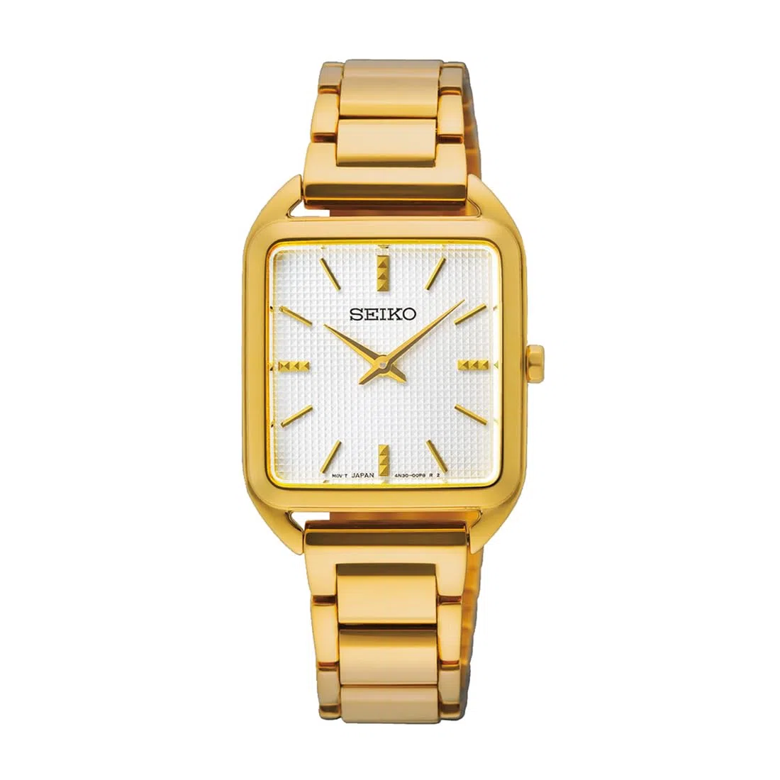 Seiko Reloj Analógico para Mujeres de Cuarzo con Correa en Acero Inoxidable