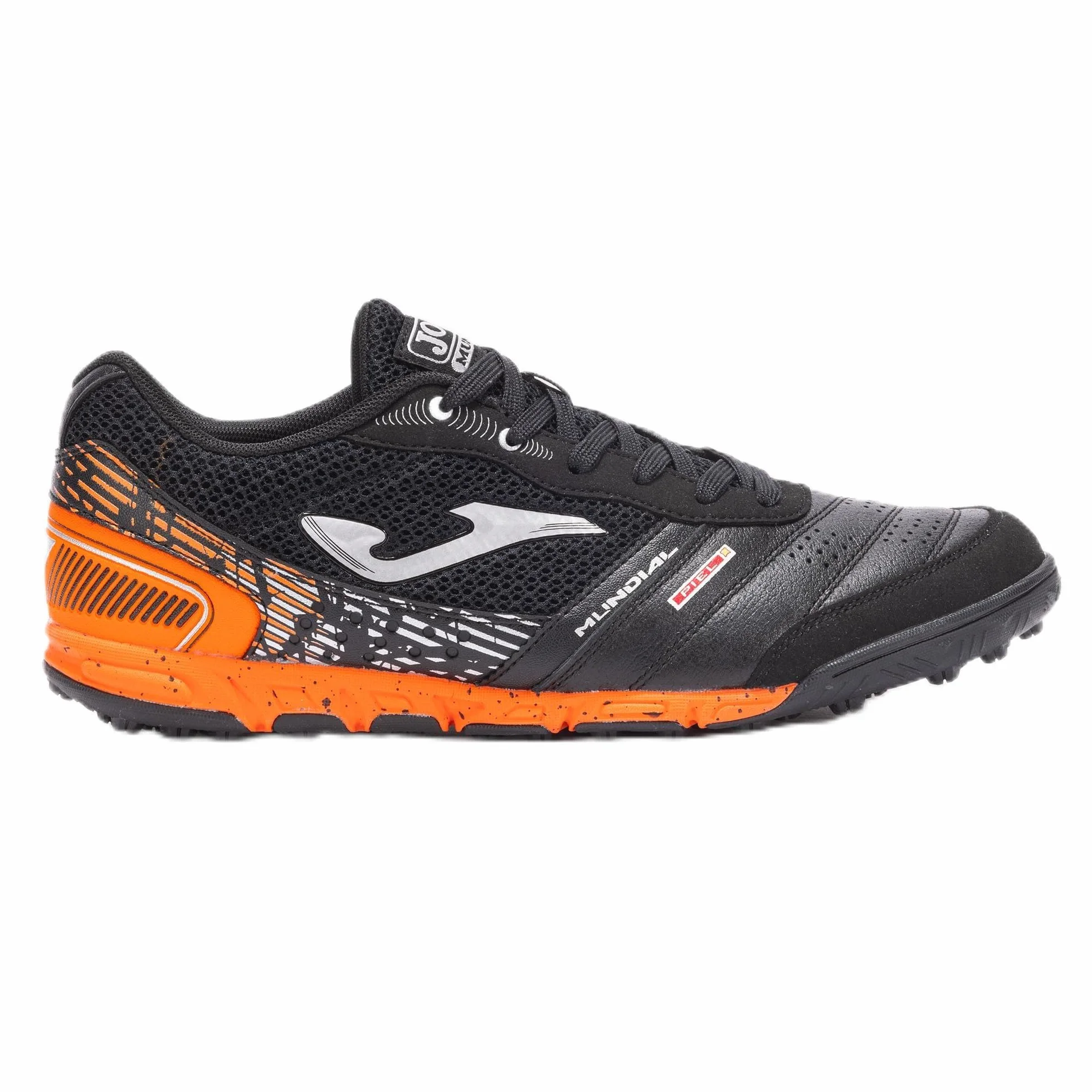 Joma Zapatillas Futsal Turf, 39-46, Amortiguación y Durabilidad para Rendimiento Superior - Negro