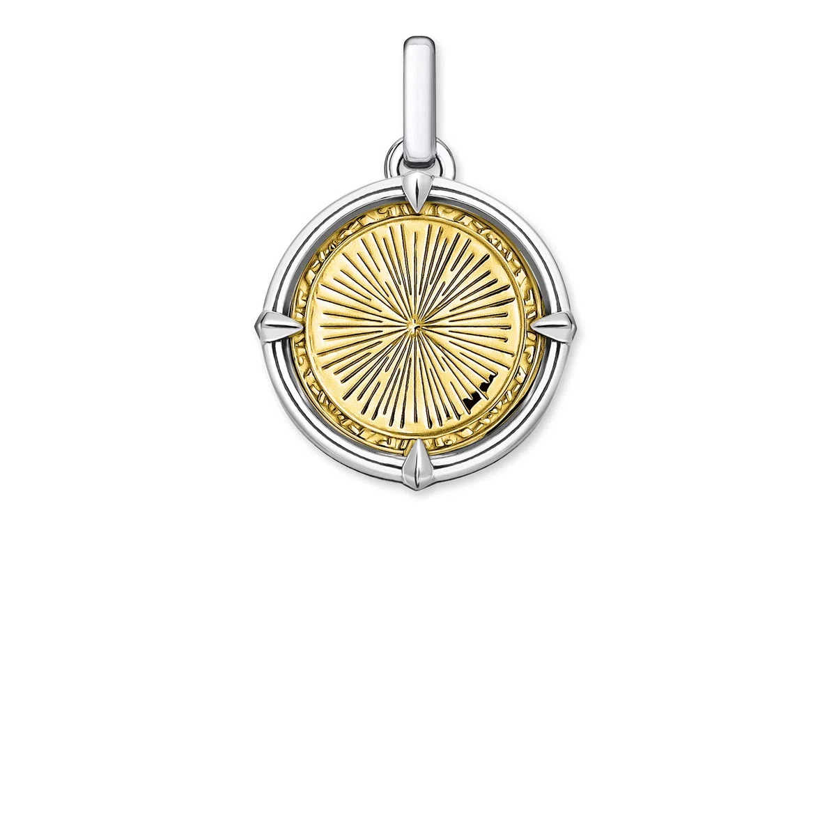 Thomas Sabo - Colgante con Motivos Inspirados en la Espiritualidad y Buena Fortuna