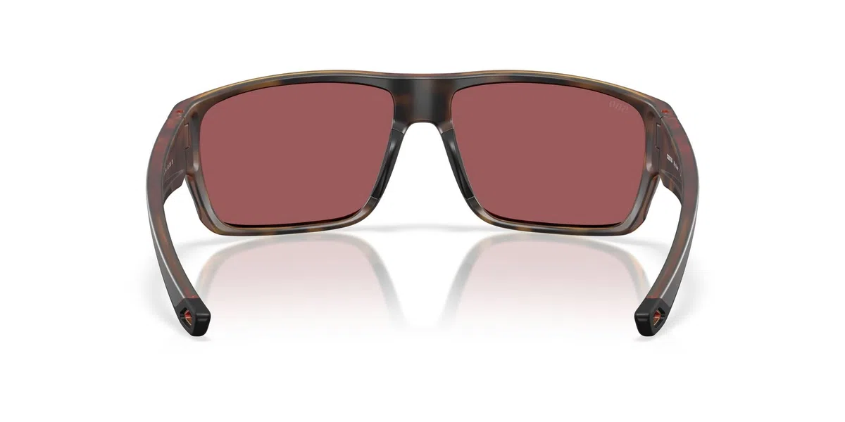 Costa Del Mar Gafas de sol Fly Line, Tortuga mate/espejo dorado 580 g, 64 mm