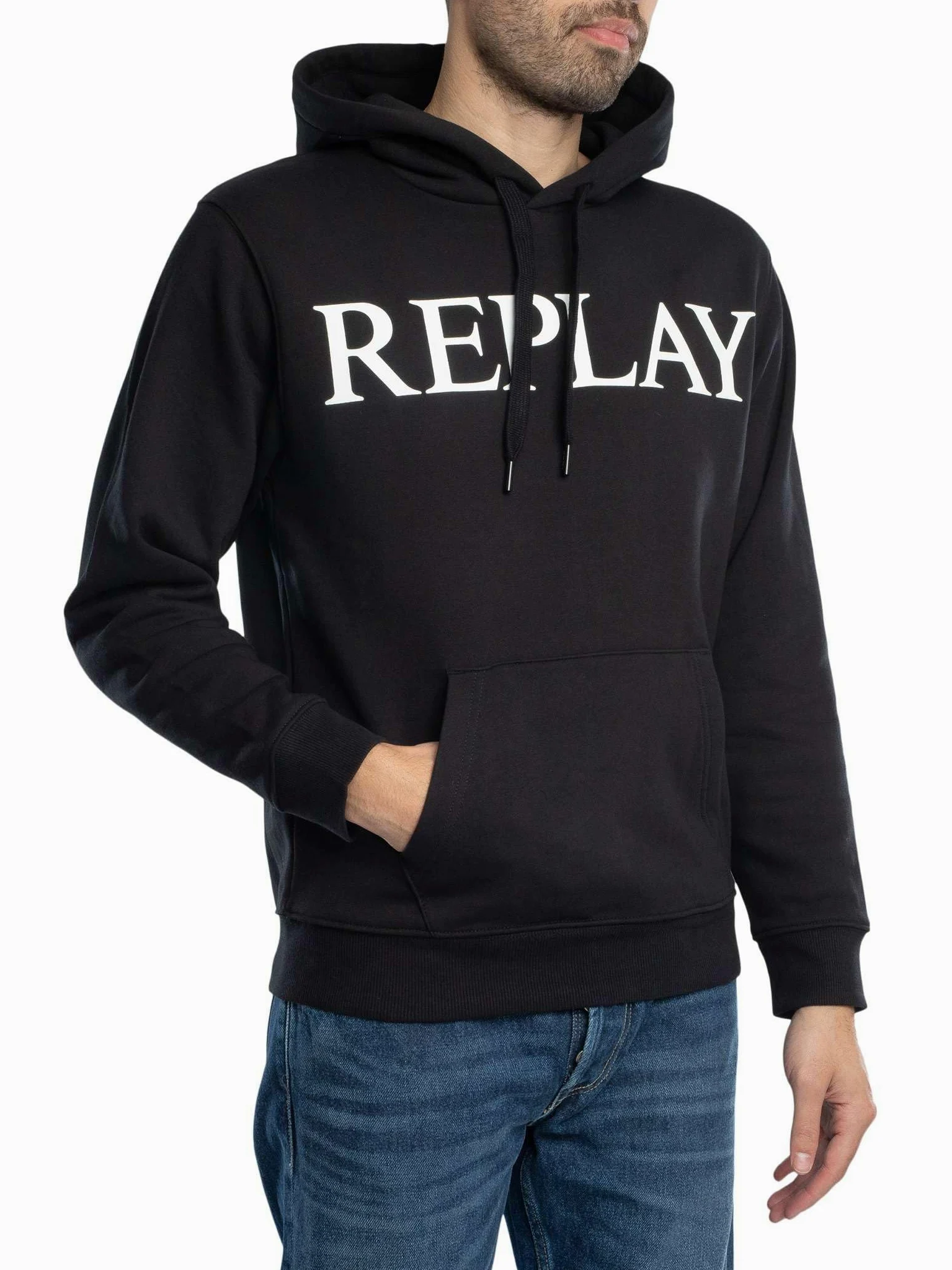 Replay M3104 Sudadera con Capucha Hombre