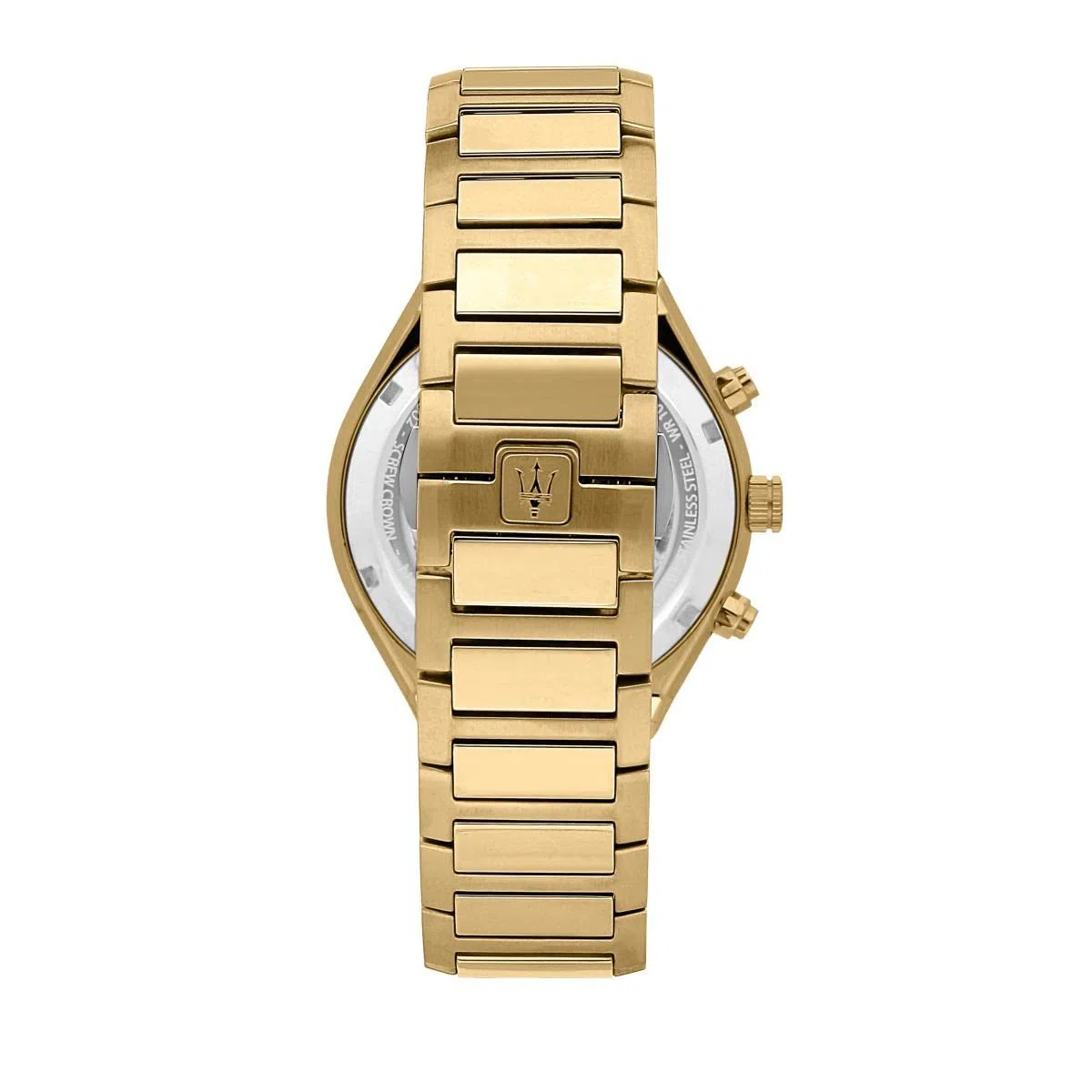 Maserati Reloj Hombre, Colección Stile, Cuarzo, Cronógrafo, en Acero, PVD Oro - R8873642001