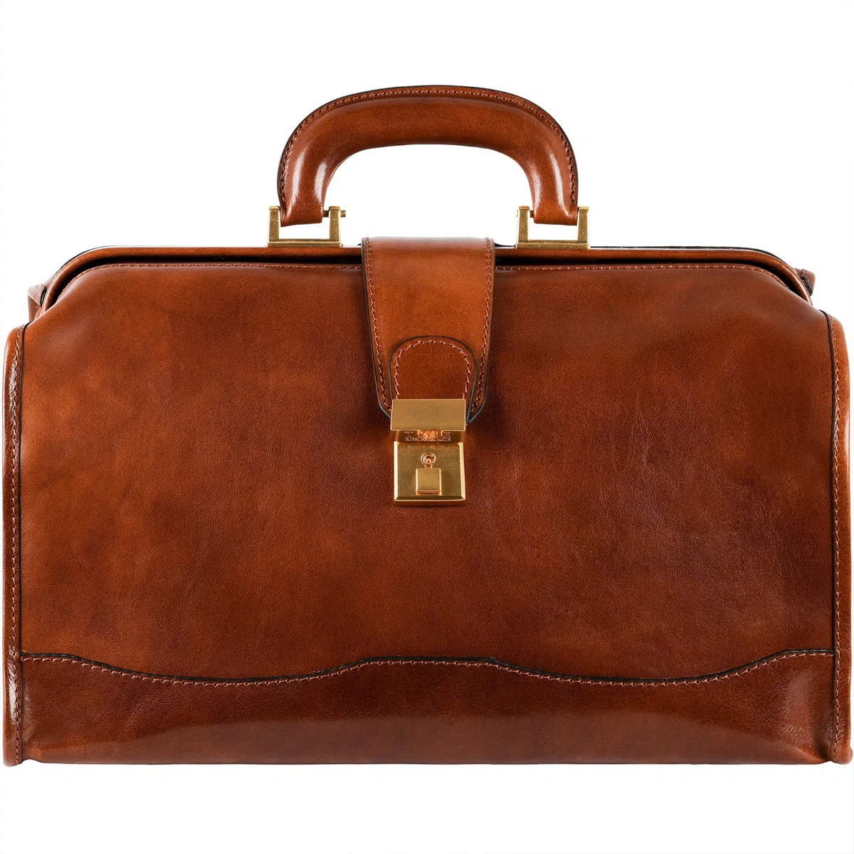 Time Resistance Bolso de Médico de Piel - Bolso de Mano de Piel Estilo Vintage - Maletín de Piel para Hombre y Mujer