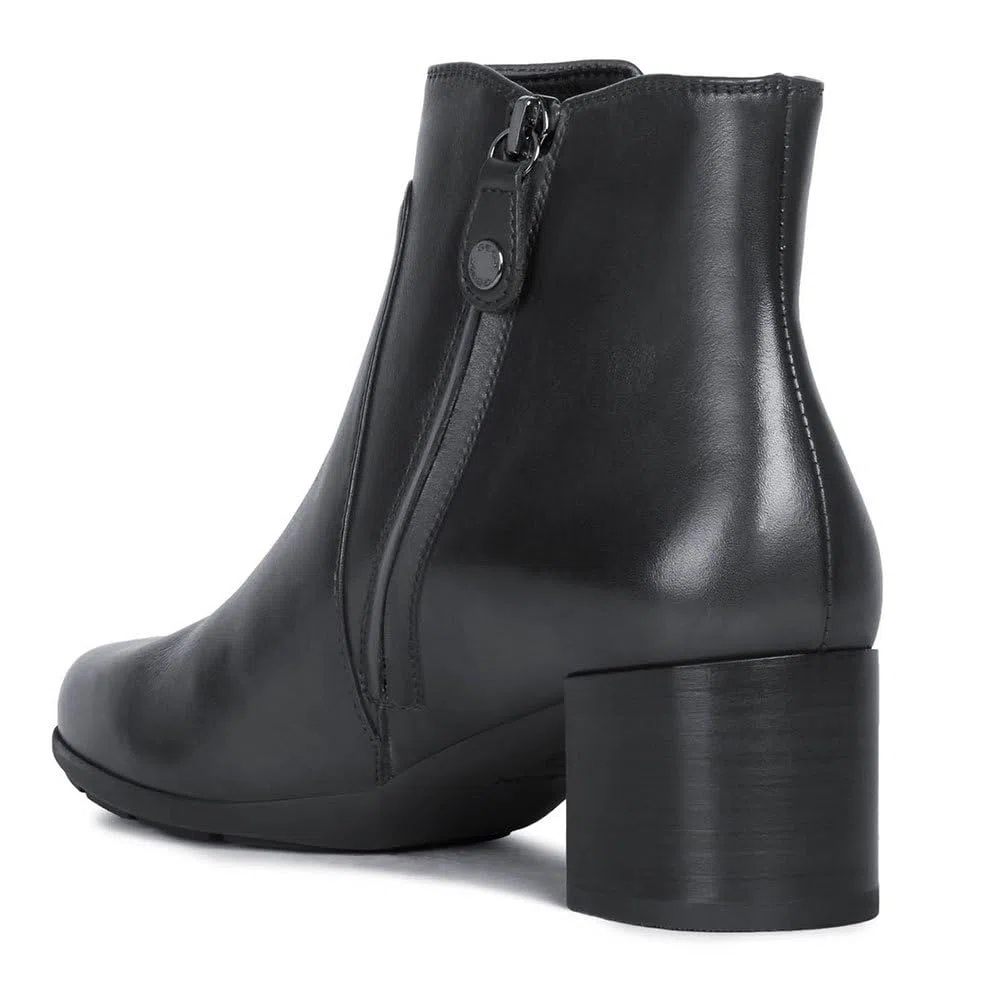 Geox D New Annya Mid B, Botines para Mujer