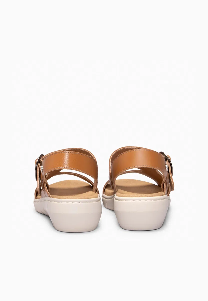 miMaO. Sandalias con Plantilla extraíble de Piel para Mujer. Diseñado y Fabricado en España