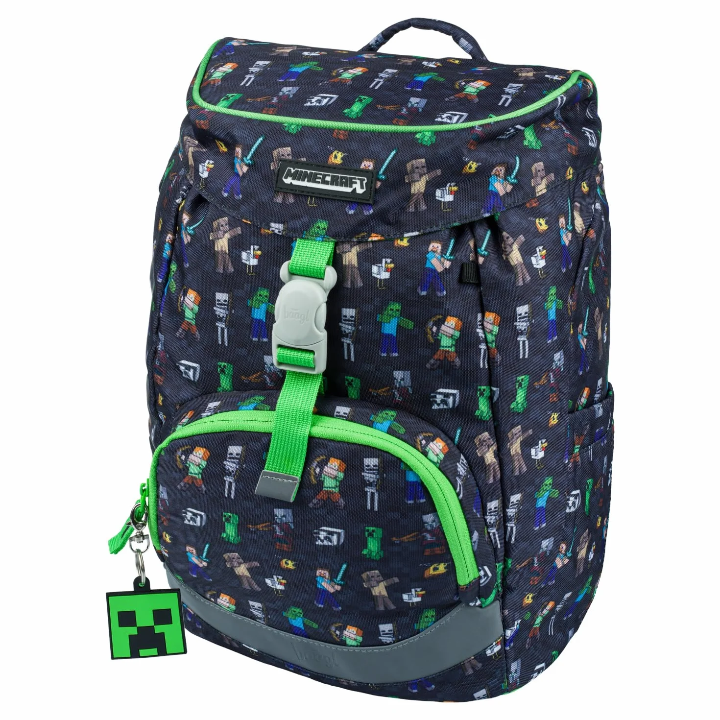 Baagl Mochila escolar para niños y niñas de 1ª clase, mochila escolar ultraligera, mochila escolar, mochila escolar, mochila escolar