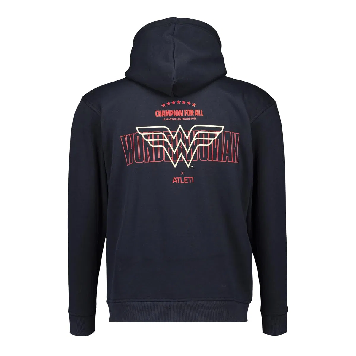 Atlético de Madrid 1903 - Hoodie Azul Marino | Capucha Ajustable, Bolsillo Canguro, Tejido Suave, Cálida, Corte Ajustado