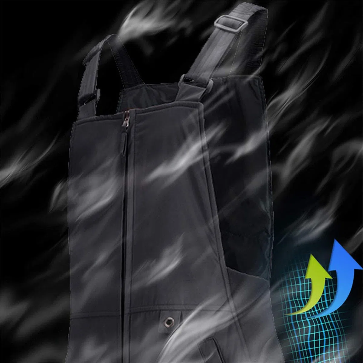 Generisch 2026 Pantalones de chándal Pantalones de hombre Ropa de esquí al aire libre Monos Unisex Chaqueta Pantalones deportivos de secado rápido con pierna recta
