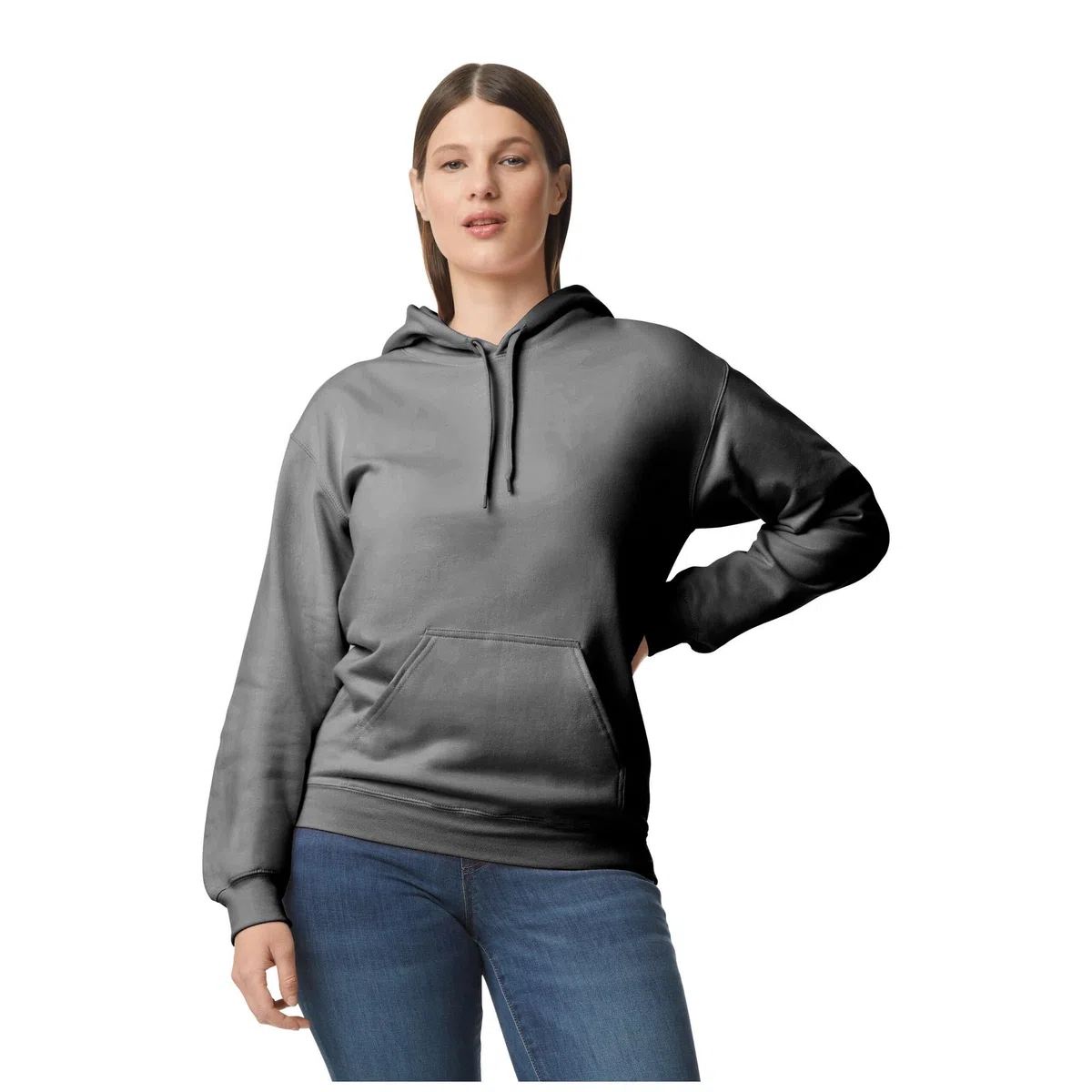 Gildan Sudadera con capucha unisex para adultos Softstyle Fleece Midweight
